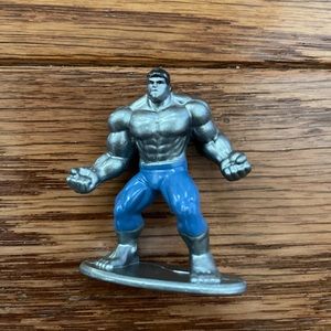 Grey Hulk Marvel/DC Comics - 1.75 inch figure Collectible- EUC